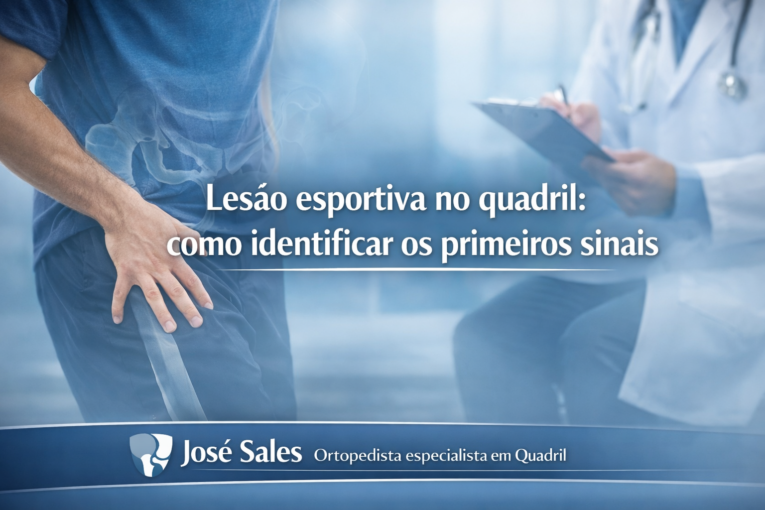 lesão esportiva no quadril