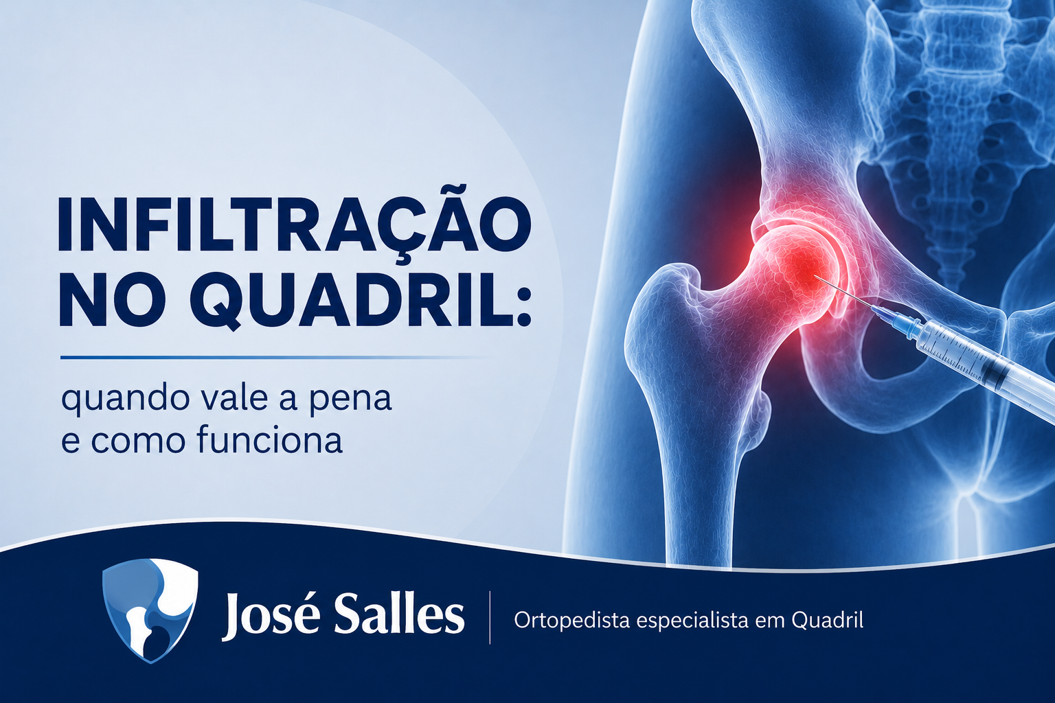 infiltra??o no quadril