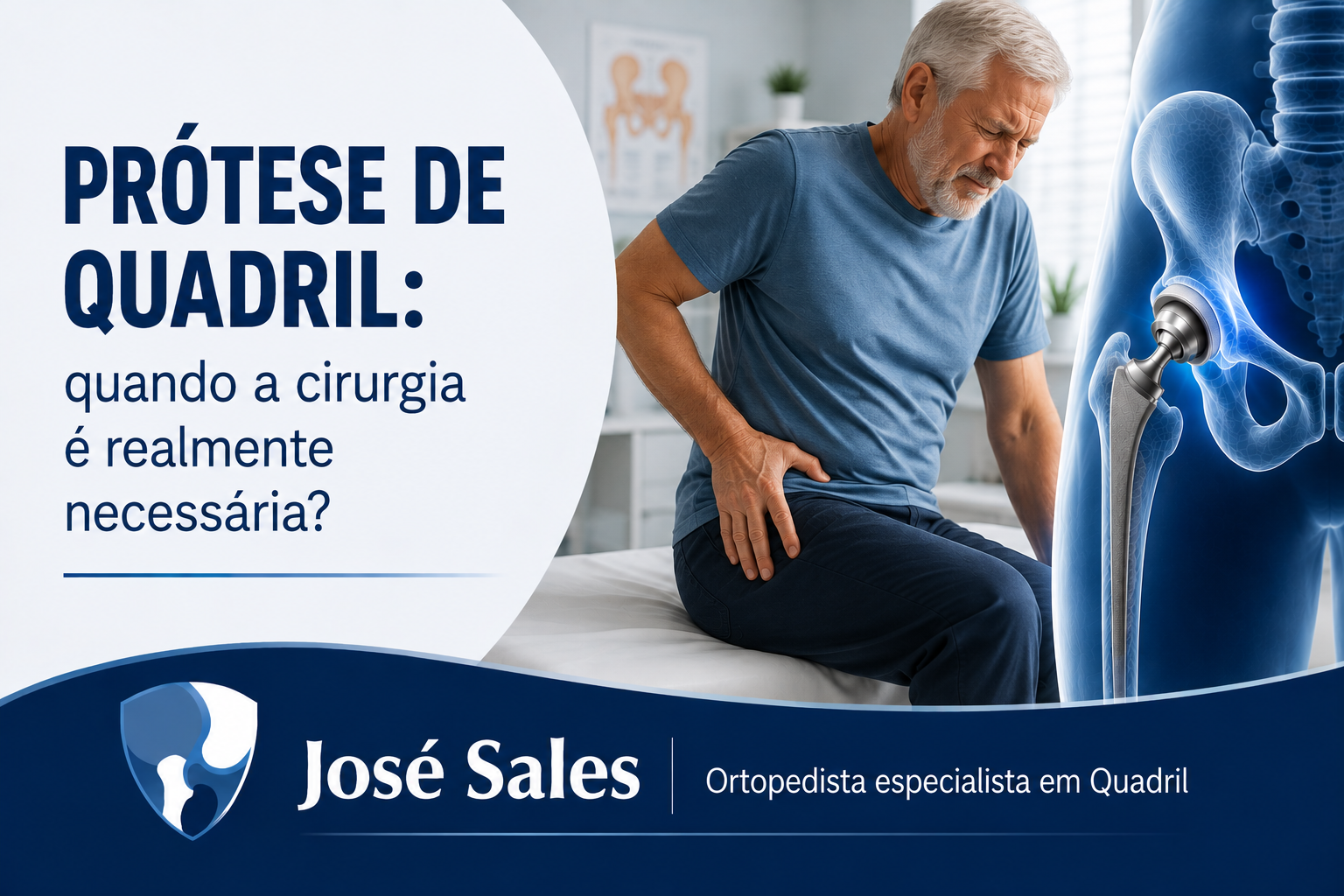 prótese de quadril