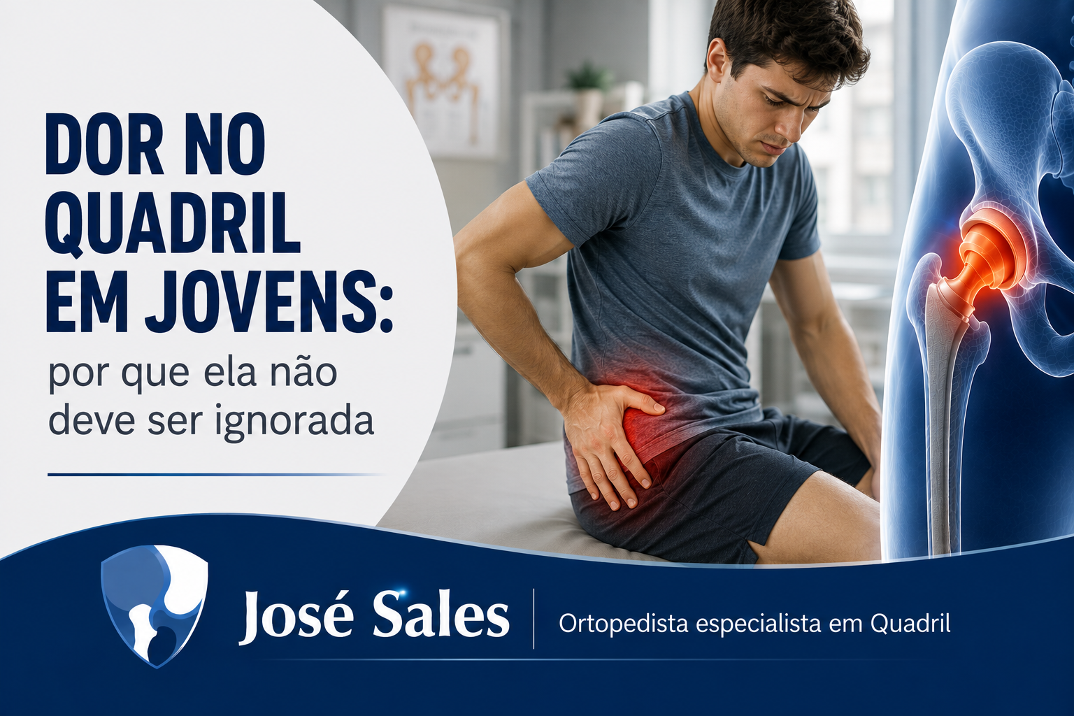 Dor no quadril em jovens
