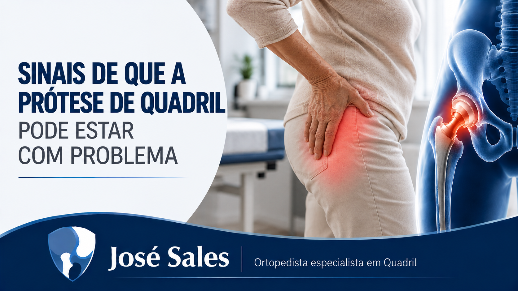 prótese de quadril